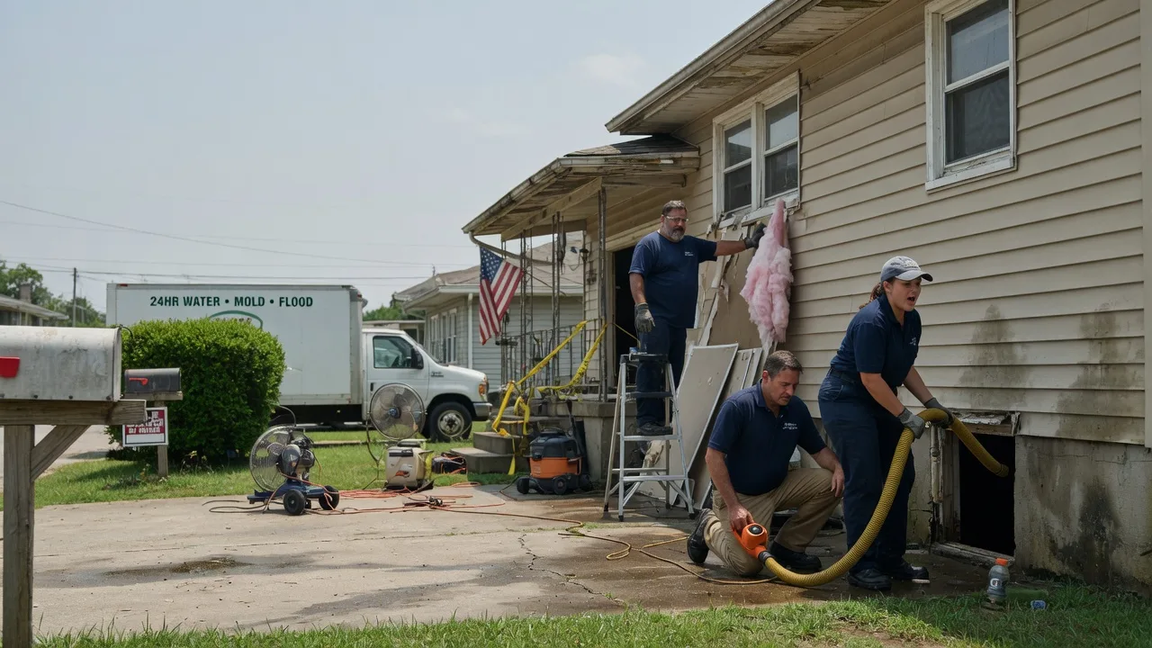 Water Damage Repair in Hamilton, IL near me